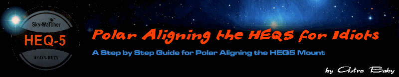 polar aligning the HEQ5