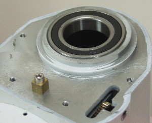 The DEC bearing on the EQ6 mount