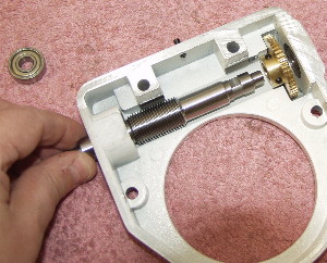 Replacing the worm into the worm carrier