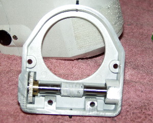 The assembled and lubricated worm carrier