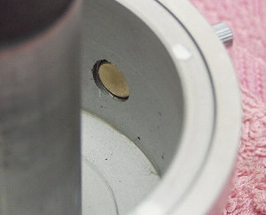 Replacing the Declination lock button