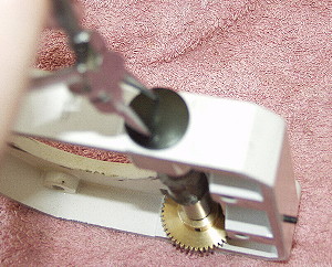 Removing the RA worm carrier cover