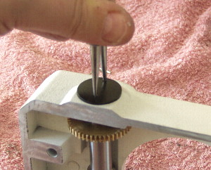 The worm end roller bearing end cap