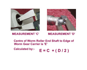 Calculation required for EQ6 shim sizing