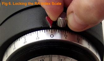 setting the RA scale