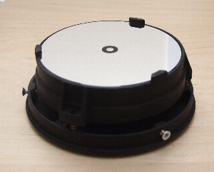 The fully reassembled primary mirror cell and rear plate