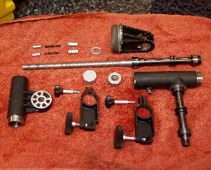 The main components cleaned and ready for rework