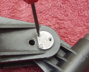 Removing the main altitude bolt