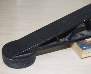 Rubber pads being left to set dry