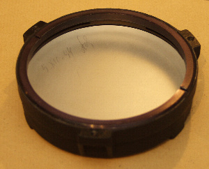 Locing ring installed in the mirror cell