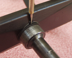 Reaplecing the mount saddle plate to the DEC axis spindle