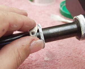 Replacing the RA small curved nut and greasing the RA spindle
