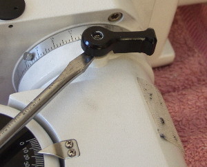 Remove Lock Lever - Stripping the RA Axis