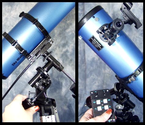 telescope tracking with RA movement